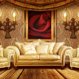 Our Living room Wallpaper Completed project 8