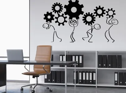 Efficient Office Wallpaper Installation Services 4