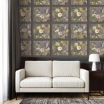 ( Adam's Eden wallpaper in Bedroom Sofa ) EW