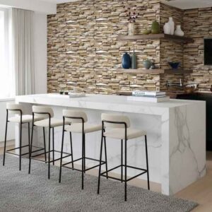 ( Asbestos wallpaper in dinning area ) EW