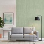 ( Bewitch wallpaper in green ) EW