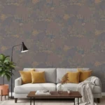 ( Calm Serenity wallpaper in blue ) EW