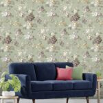 ( Garden Party wallpaper in Living Sofa ) EW