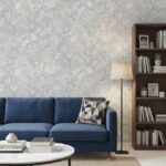 (Heather Shimmer wallpaper in grey ) EW