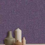 (Jute Mesh wallpaper in Purple ) EW)