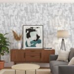 (Milan Metallic wallpaper in metallic ) EW