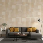 ( Oblique Lines wallpaper in beige ) EW