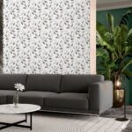 ( Scene of Modern wallpaper in Living Room ) EW