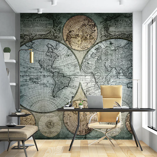 Shop Office room Wallpaper Onlin