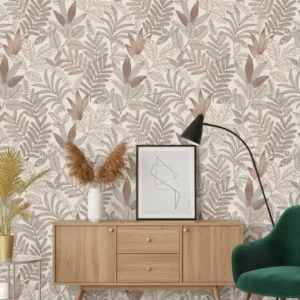 ( Spring Retreat wallpaper in beige ) EW