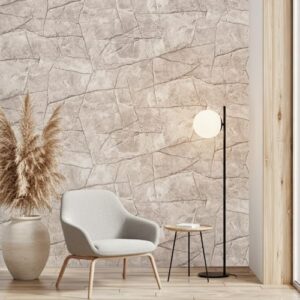 ( Stone Edge wallpaper in living room ) EW