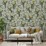 ( Summer Shade wallpaper in blue ) EW