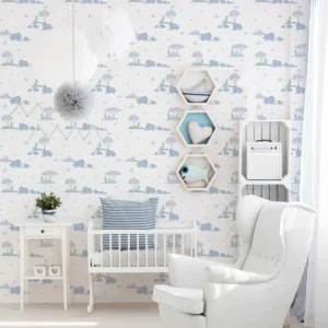 (Teddy Balance Kids Wallpaper ) EW